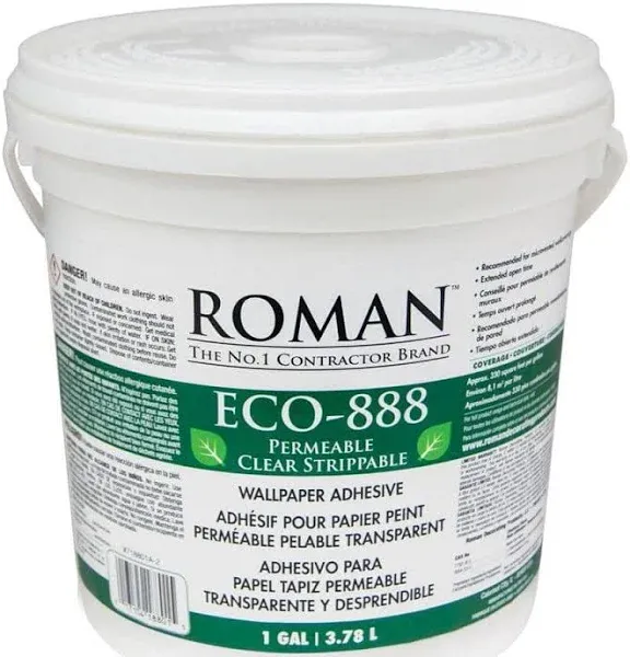 Roman Products ECO-888 Strippable Wallpaper Adhesive