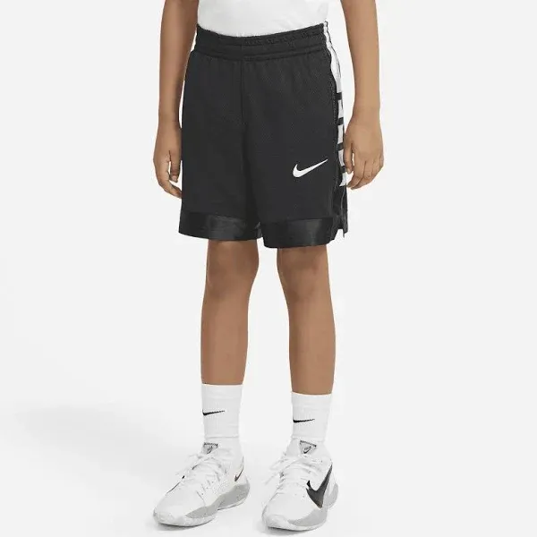 Nike Kid&#039;s Boy&#039;s White Elite Basketball Shorts Size M