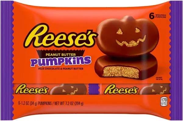 Reese's Milk Chocolate Peanut Butter Pumpkins