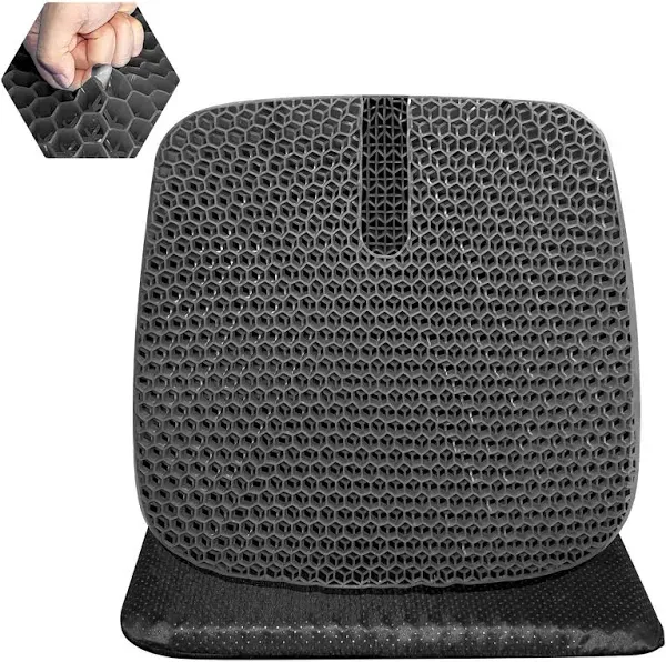 Seat Cushion for Long Sitting (Thick &amp; Extra Large) with Non-Slip Cover,Seat ...