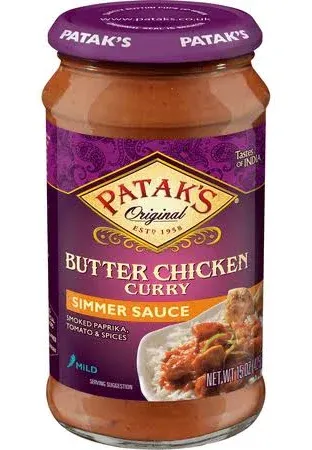 Patak's Butter Chicken Simmer Sauce