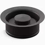 Kohler Disposal Flange with Stopper Matte Black