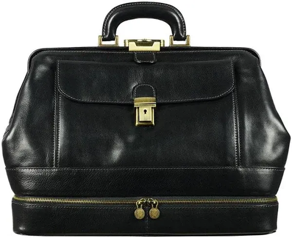 The Master and Margarita Large Italian Leather Doctor Bag