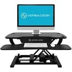 VERSADESK PowerPro 40"W Electric Adjustable Standing Desk Converter, Black (SP7644024-00-01)