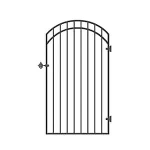 Nuvo Iron 68" x 3' Ornamental Iron Fence Gate GGI0440-RG02-AG0