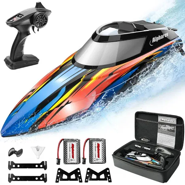 Alpharev RC Boat with Case R308mini 2 Packs 20+ MP