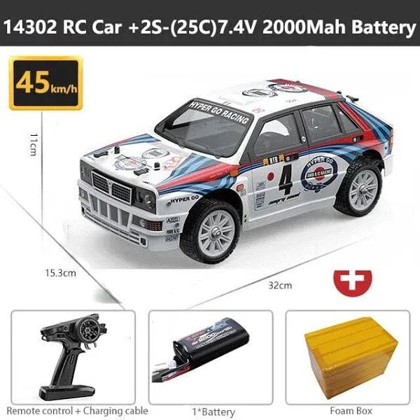 MJX MJX Hyper Go 14301 14302 1/14 2.4G Sport Drift RC Car Brushless High Speed Vehicle Models 42km/h