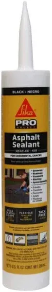 flex-410 Asphalt Sealant, Black, Self-Leveling Hybrid Sealant for Filling Cracks