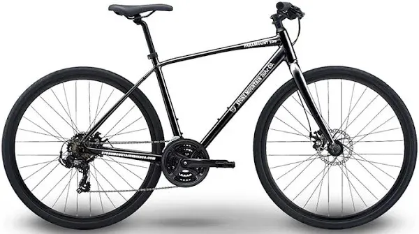 Paramount 100 Hybrid Bike 21-Speed Lightweight Aluminum Frame DISC BRAKES Black   | eBay