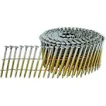 3600 Count 15 Degree 2&#034; Wire Collated Galvanized Ring Shank Coil Siding Nails US