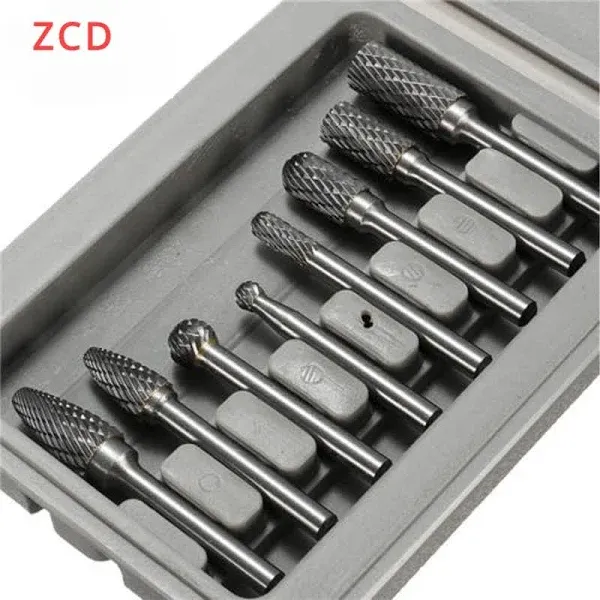 8pcs Carbide Rotary Burr Set