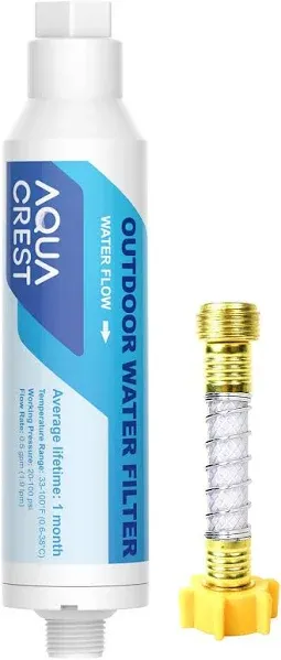 AQUA CREST Inline Water Filter Dedicated For Car Washing Cleaning