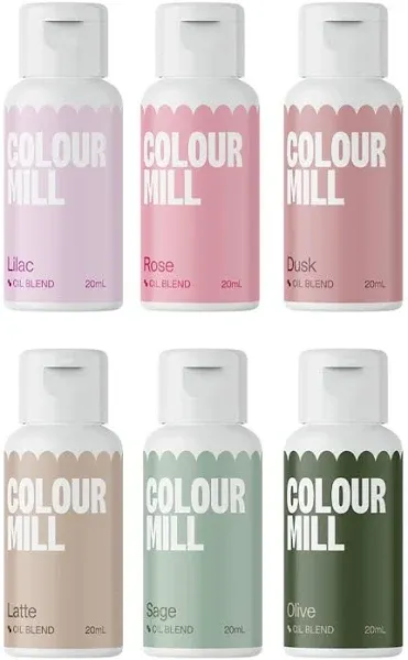 Colour Mill 6 Pack Oil Based Coloring Botanical