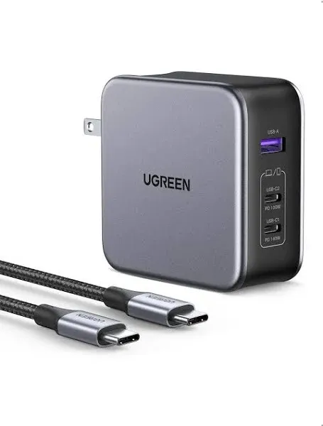 UGREEN Nexode 140W GaN 3-Port USB Wall Charger C