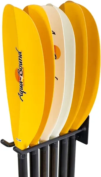 StoreYourBoard Paddle Storage Wall Rack, Kayak, SUP, Canoe Paddles, Indoor Organizer, Hanging Hooks