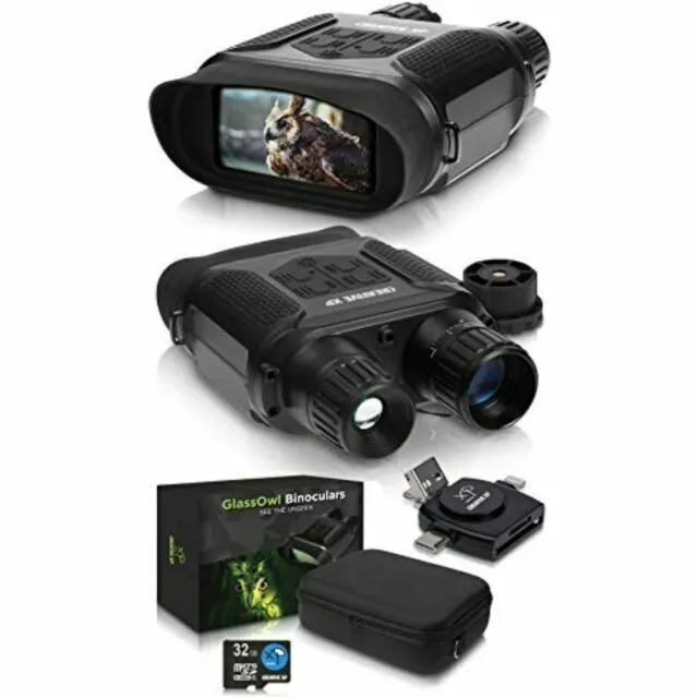 CREATIVE XP Pro Night Vision Binoculars - Digital Infrared, 4&#034; Screen, 2X Zoo...