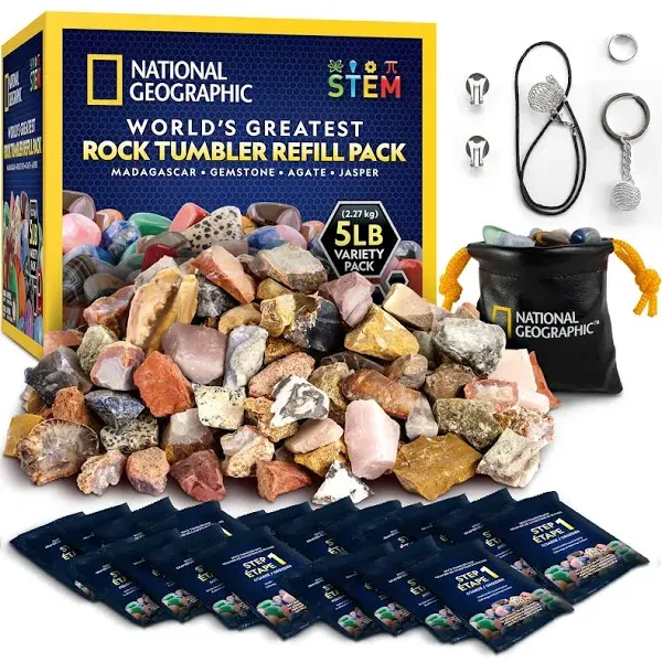 National Geographic Rock Tumbler Refill Kit