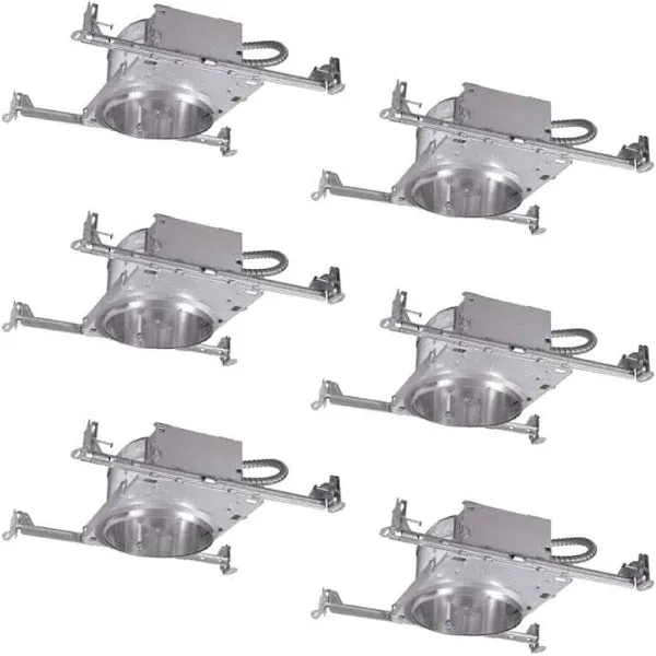 ​Halo H27ICAT-6PK 6 in. Aluminum Recessed Lighting Housing, Air-Tite (6-Pack)