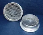 1.5" Round Open Screen Vent - Mill - Package of 6