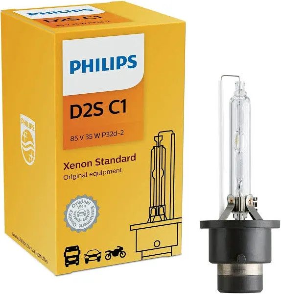 Philips Xenon Standard Headlight Bulb D2S C1 Fits 2011-2017 Honda Odyssey