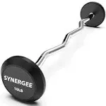 Synergee Fixed Easy Curl Barbell - 10lb