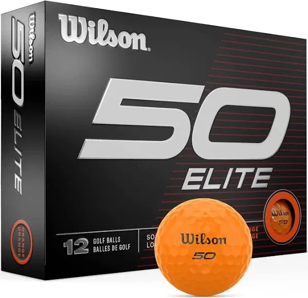 Wilson Staff Fifty Elite Personalized Golf Balls