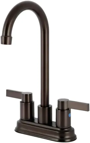 Kingston Brass KB849.NDL NuvoFusion 1.8 GPM Standard Bar Faucet - Bronze