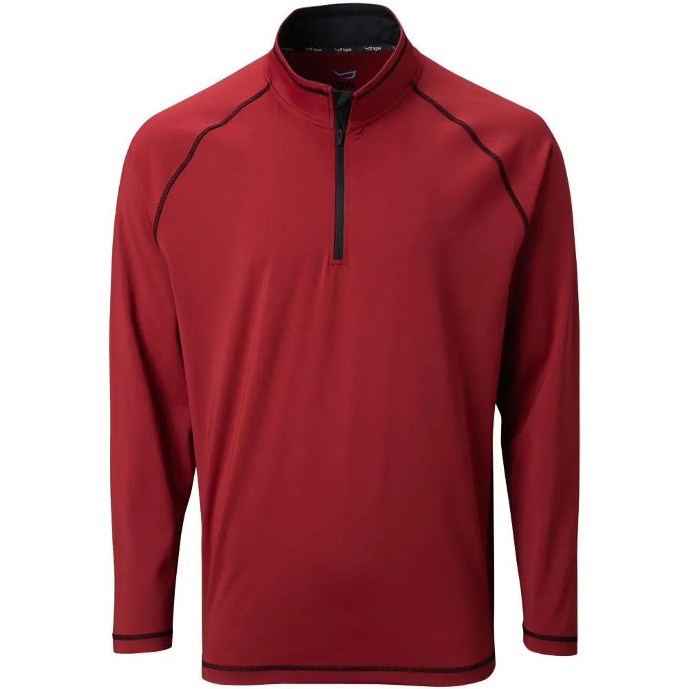 TGW Men's Lightweight Solid Golf Pullover