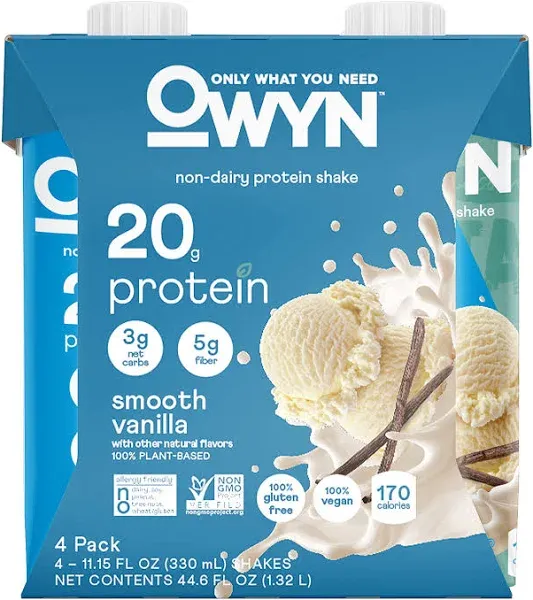 OWYN Plant-Based Protein Shakes