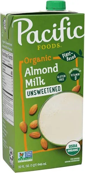 Pacific Foods Organic Almond Original Unsweetened 32fl.oz