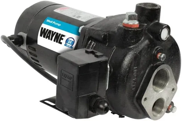 CWS75 3/4 HP Cast Iron Convertible Jet Well Pump