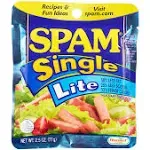 Spam🍳Single Lite, 2.5 Ounce Pouch (Pack of 24)