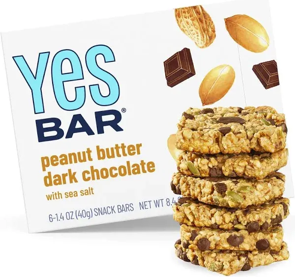 Yes Bar Peanut Butter Dark Chocolate