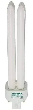 Sylvania 20673 Compact Fluorescent 4 Pin Double Tube 3500K, 26-Watt