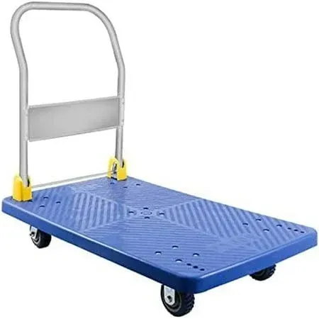 YSSOA Platform Truck Foldable Push Hand Cart for Loading &amp;Storage,440lb Capacity