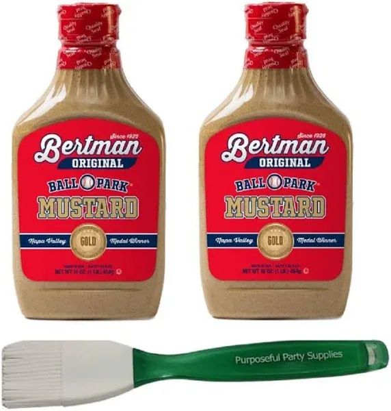 Bertman Original Ball Park Mustard - 9 oz