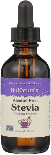 NuNaturals, Vanilla Stevia, 2 fl oz (59 ml)