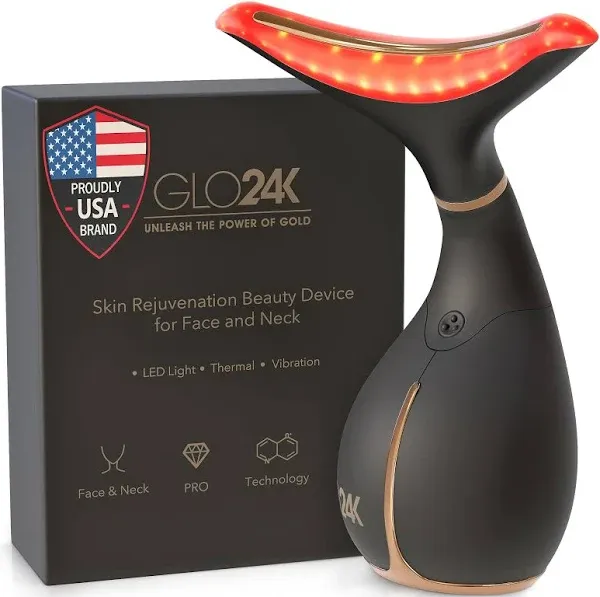 GLO24K Skin Rejuvenation Led Beauty Device - Neck And Face 1 pc