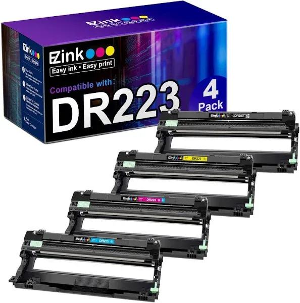 E-Z Ink Compatible Drum Unit Replacement for Brother DR223CL DR223 DR-223 Compatible with MFC-L3770CDW Mfc-l3750cdw Hl-l3230cdw Hl-l3290cdw