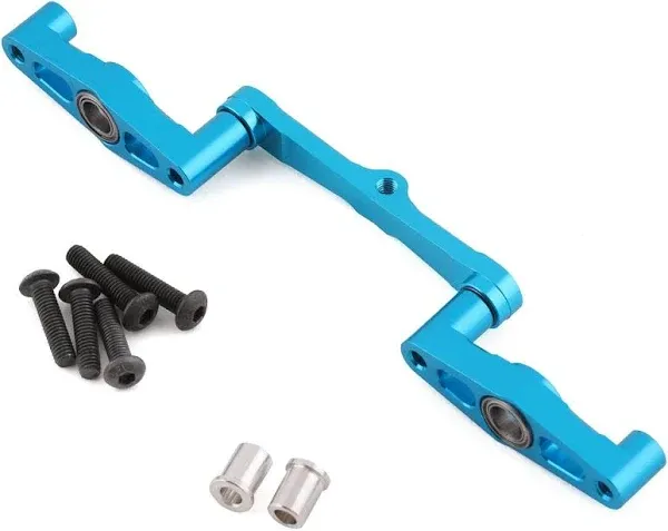 Yeah Racing Tamiya TT-02/TT-02B Aluminum Steering Rack Blue TT02-042BU