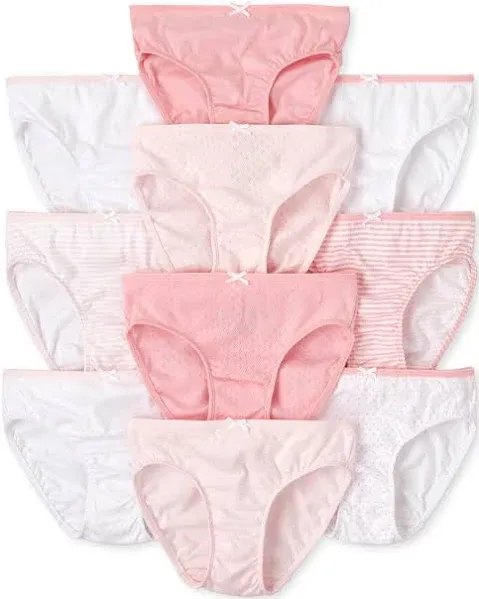 The Children's Place Girls' Cotton Brief Underwear Variety Pack