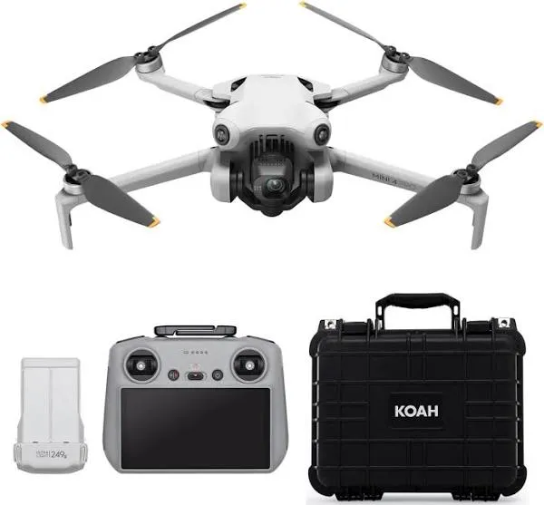 DJI Mini 4 Pro Drone Fly More Combo Plus with RC 2 Controller