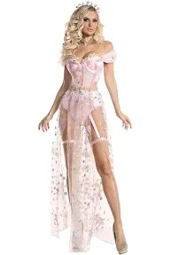 Cosmos Goddess Women&#039;s Costume Wore Once Only -99% New- Halloween Female Cosplay