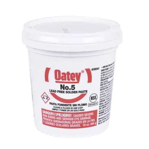 Oatey 30041 16 oz. No. 5 Paste Flux