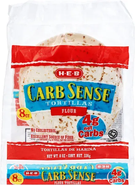 H-E-B Carb Sense Whole Wheat Tortillas