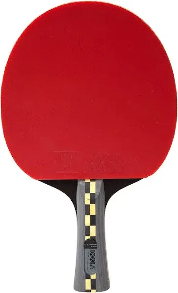 Joola Carbon Pro Professional Table Tennis Racket, Red/Black