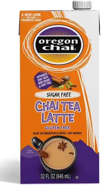 32 fl. oz Oregon Chai 1:1 tea Concentrate (select flavor below)