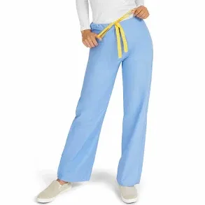 AngelStat Unisex Pants Scrub Reversible Drawstring Waist