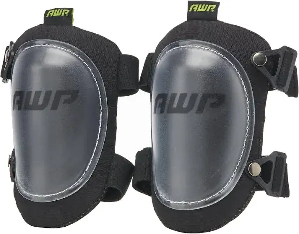 AWP Tactical Hard Cap Knee Pads | High Density Foam Padded Work Knee Pads | One 