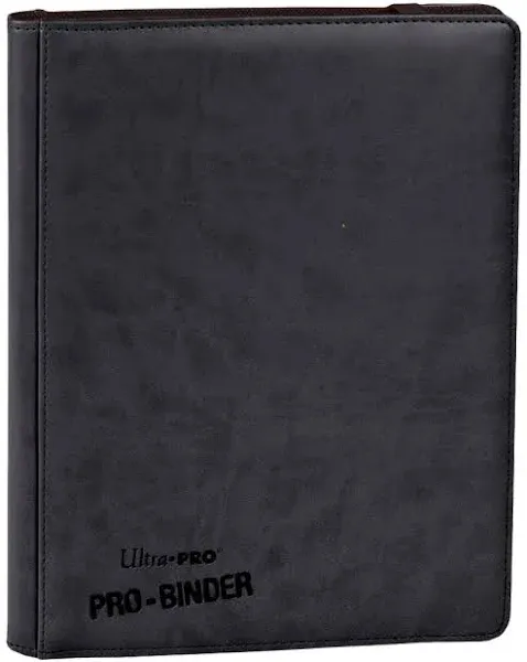 Ultra Pro - 9-Pocket Premium Pro Binder (Black)